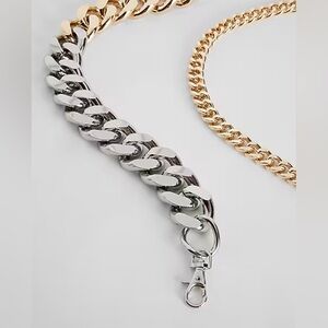 Express Two Tone Chain Belt - NWT